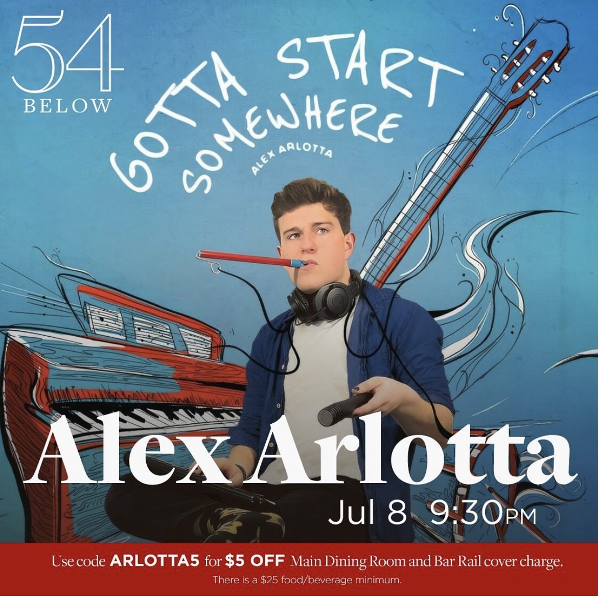 Gotta Start Somewhere 54 Below!