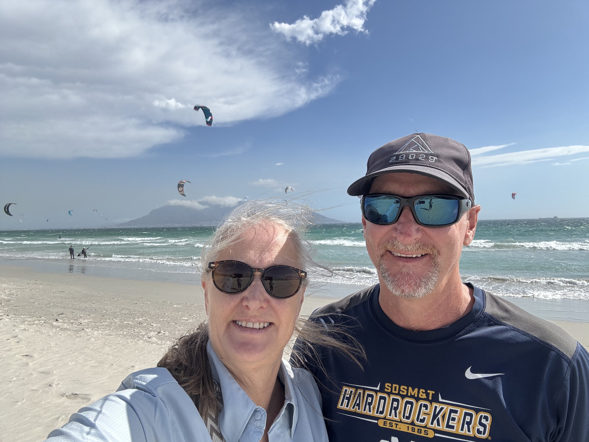 Arrival in Cape Town: 