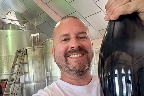 Wine tasting and dining with Darren
