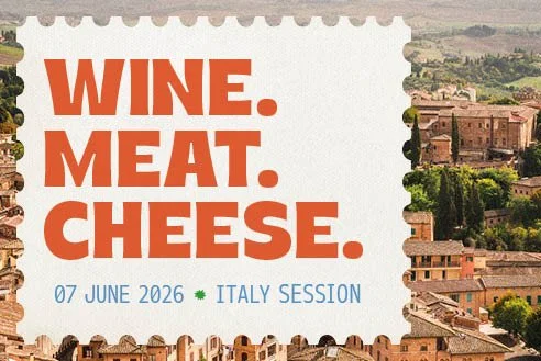 WINE. MEAT. CHEESE. Italy Session