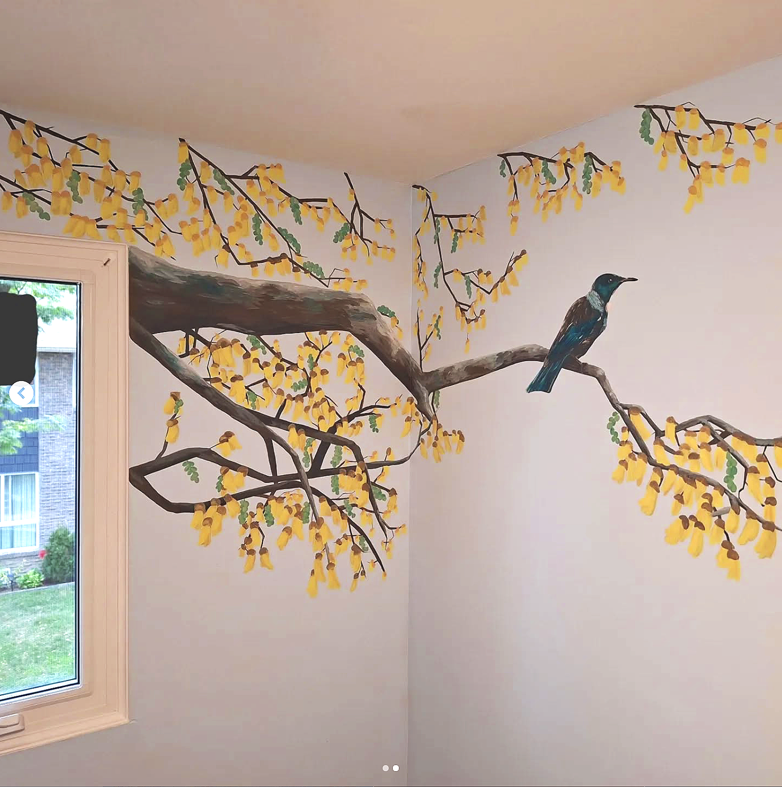 Bringing a bit of New Zealand to their Canadian home for this set of 2 kids bedroom murals.