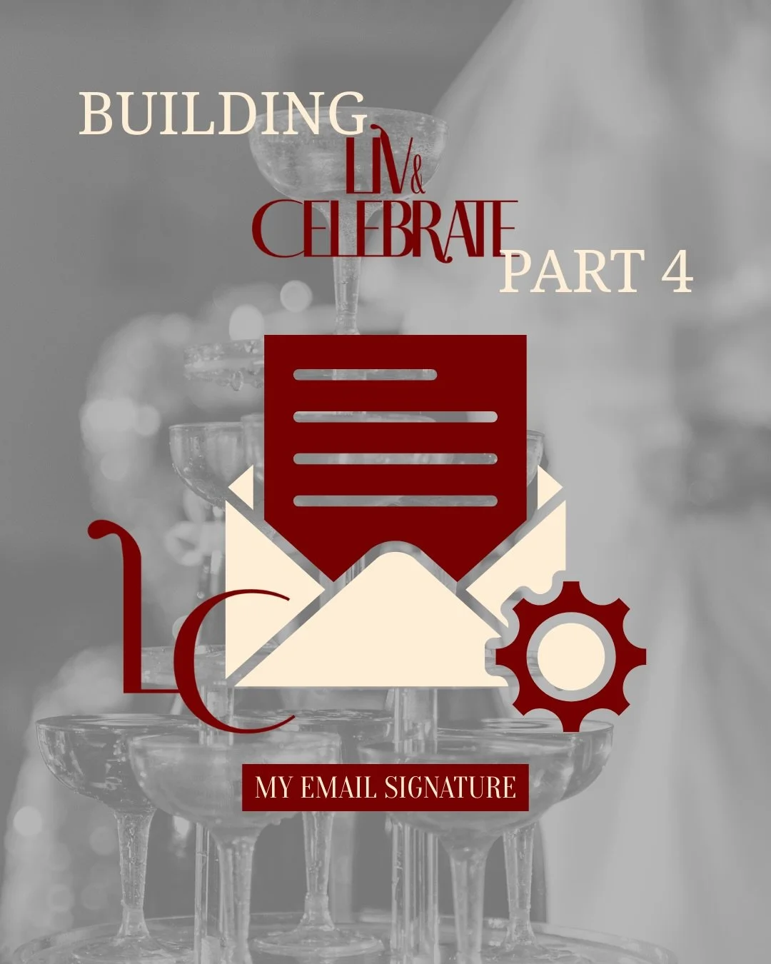 Presenting to you 🥁🥁🥁 &hellip; my new email signature!

Over the past few weeks, I&rsquo;ve been sharing my journey as an entrepreneur on IG: how I built, and continue to build, Liv &amp; Celebrate, and why I make the choices I make. Every decisio