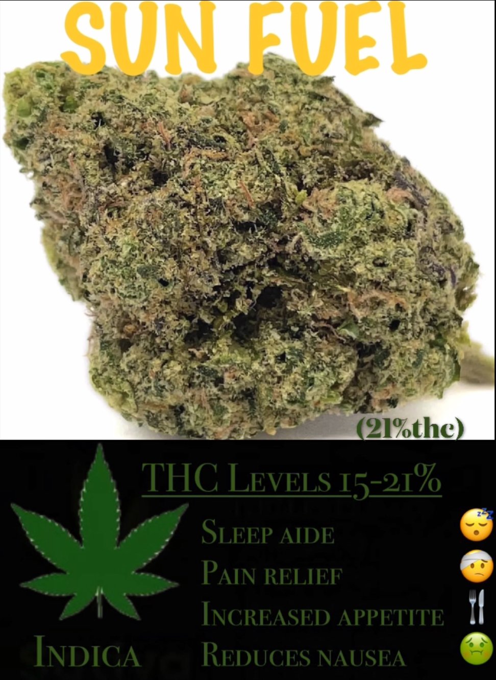 Hi grade menu — Apple Blossom Dispensaries