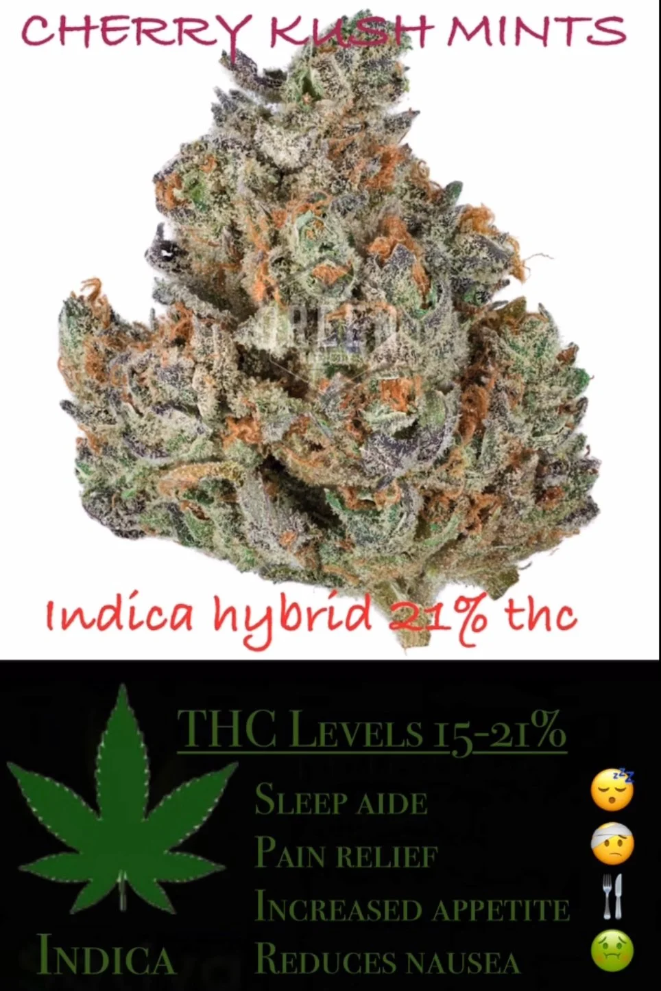 Hi grade menu — Apple Blossom Dispensaries