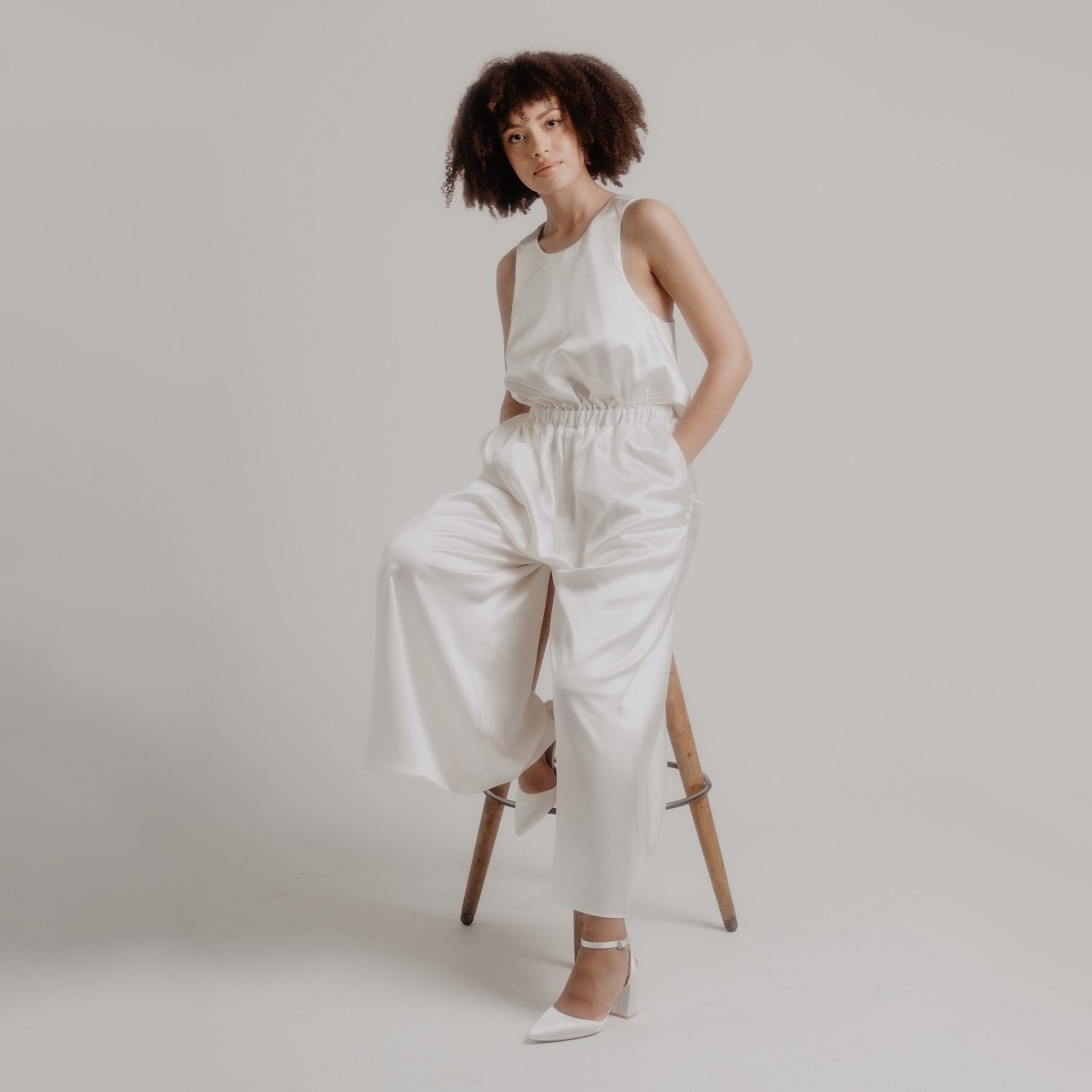 sarah barker jumpsuit fundamentals bridal collection