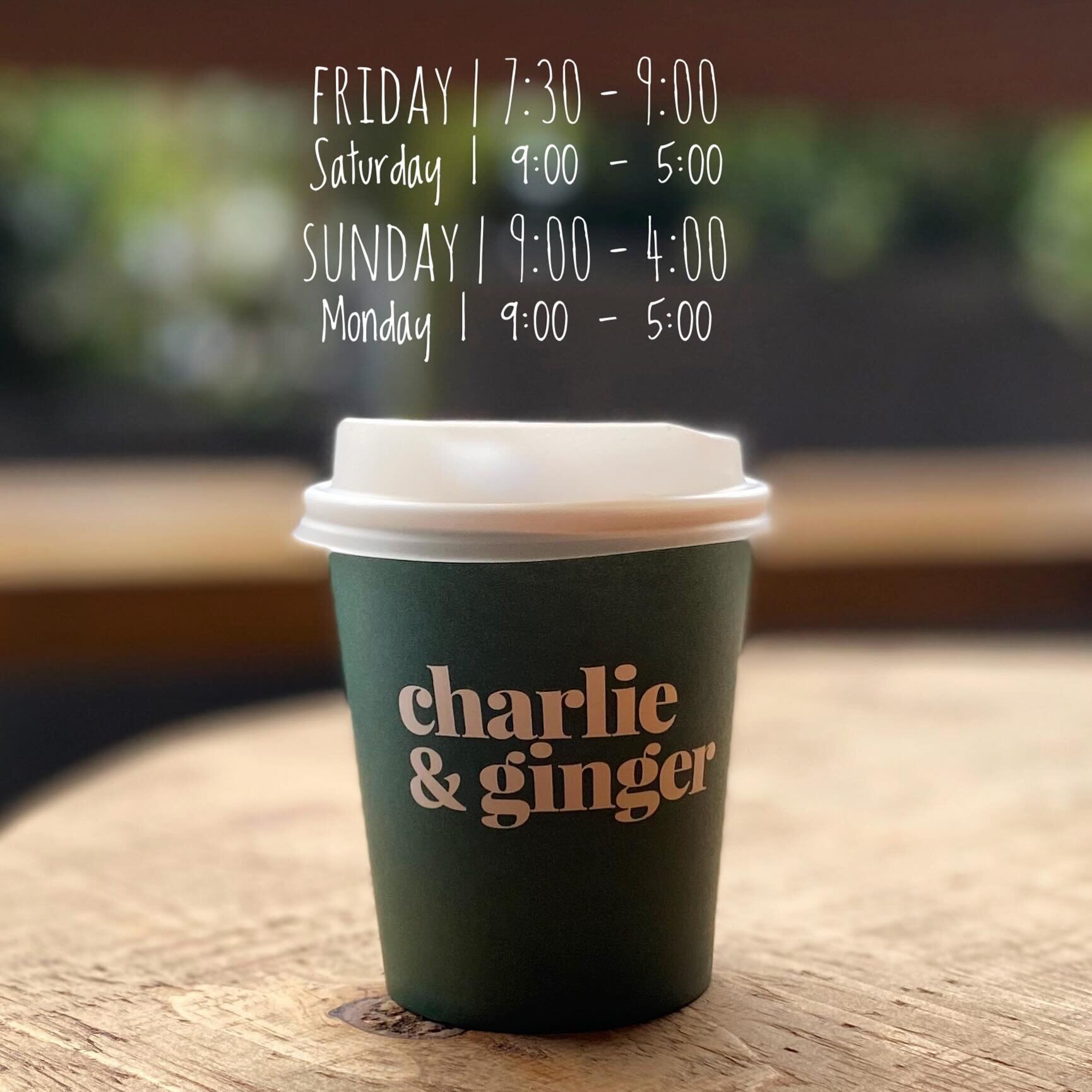 🐥 EASTER BANK HOLIDAY HOURS🐥

We&rsquo;re open every day over this long weekend for whatever you need to make it a good one. Whether it&rsquo;s a takeaway for the road, a leisurely lunch or a boozy brunch - we&rsquo;ve got all bases covered 🥂 🥑 ☕