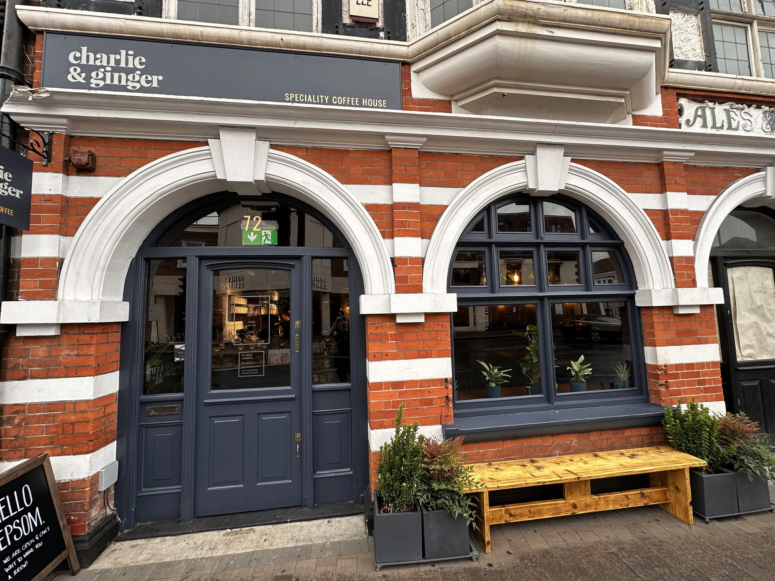 Best Coffee in Epsom Speciality Coffee House Charlie & Ginger