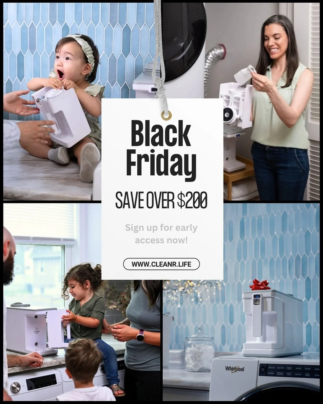 Microplastics don&rsquo;t take holidays off.&nbsp;
That&rsquo;s why we&rsquo;re giving you early access to our lowest prices of the year on CLEANR filters.
Click the link in our bio to stop microplastics at the source!&nbsp;

🎯 Block 90% of micropla