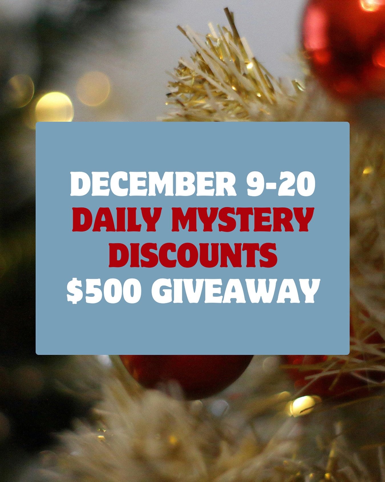 12 DAYS OF CLEANR starts now 🎁

Our elf just moved into the laundry room and is hiding somewhere on cleanr.life 👀

How it works:
 1️⃣ Find the elf on our site
 2️⃣ Enter your email to reveal today&rsquo;s mystery discount
 3️⃣ You&rsquo;re automati