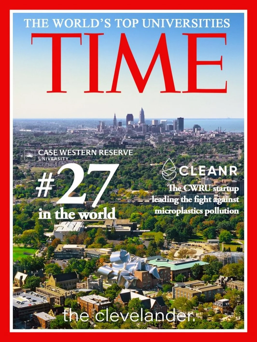 Big ideas are taking shape right here in Cleveland. 🏙️

We&rsquo;re incredibly proud of our Cleveland roots and our connection to the Case Western Reserve University community. Being included in this conversation and recognized alongside so many imp