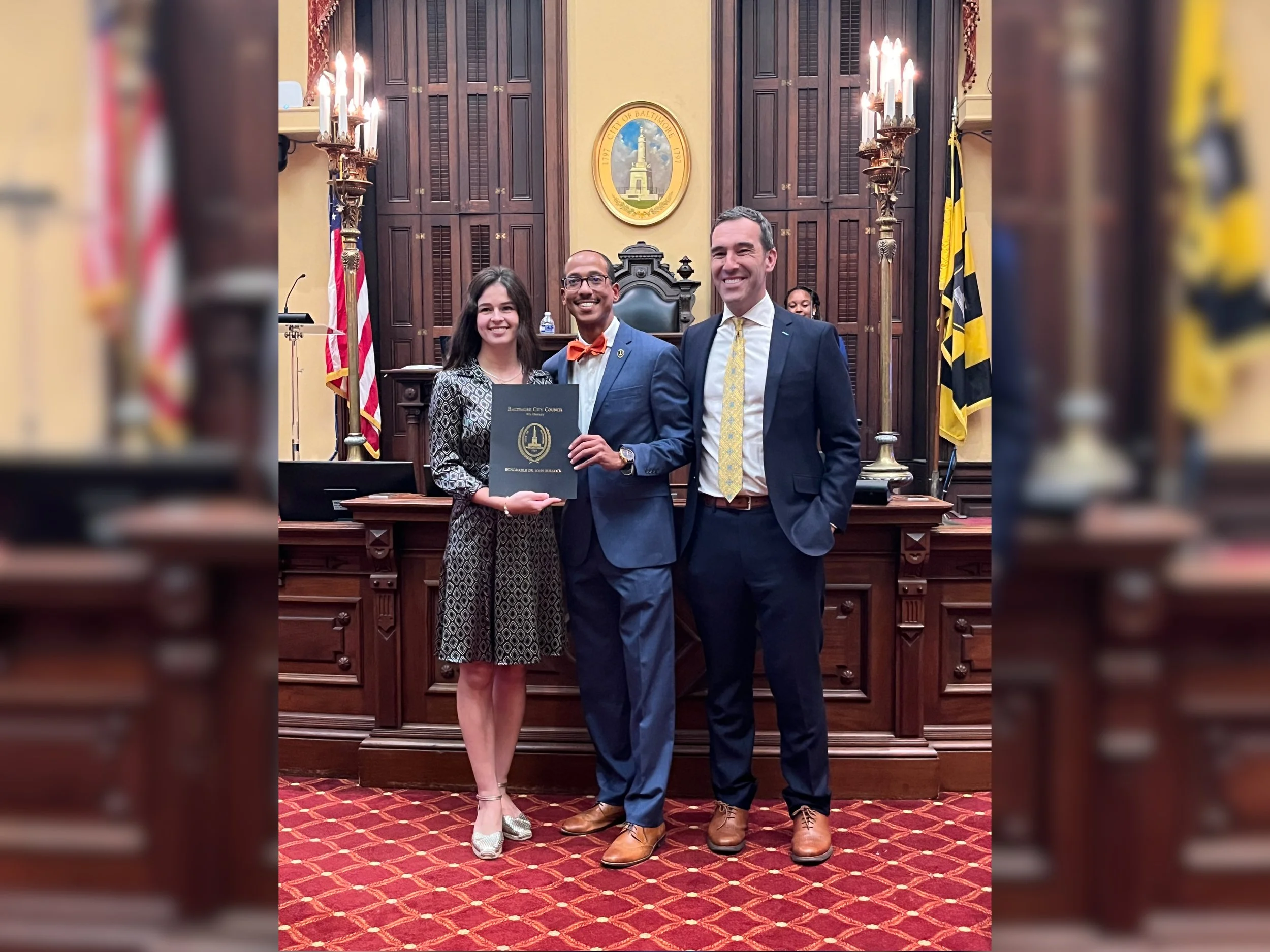 The City Council of Baltimore Recognition