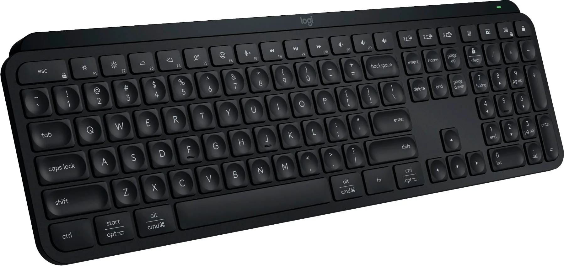Logitech wireless typer. Best keyboard ive used. Wonderful to type on!