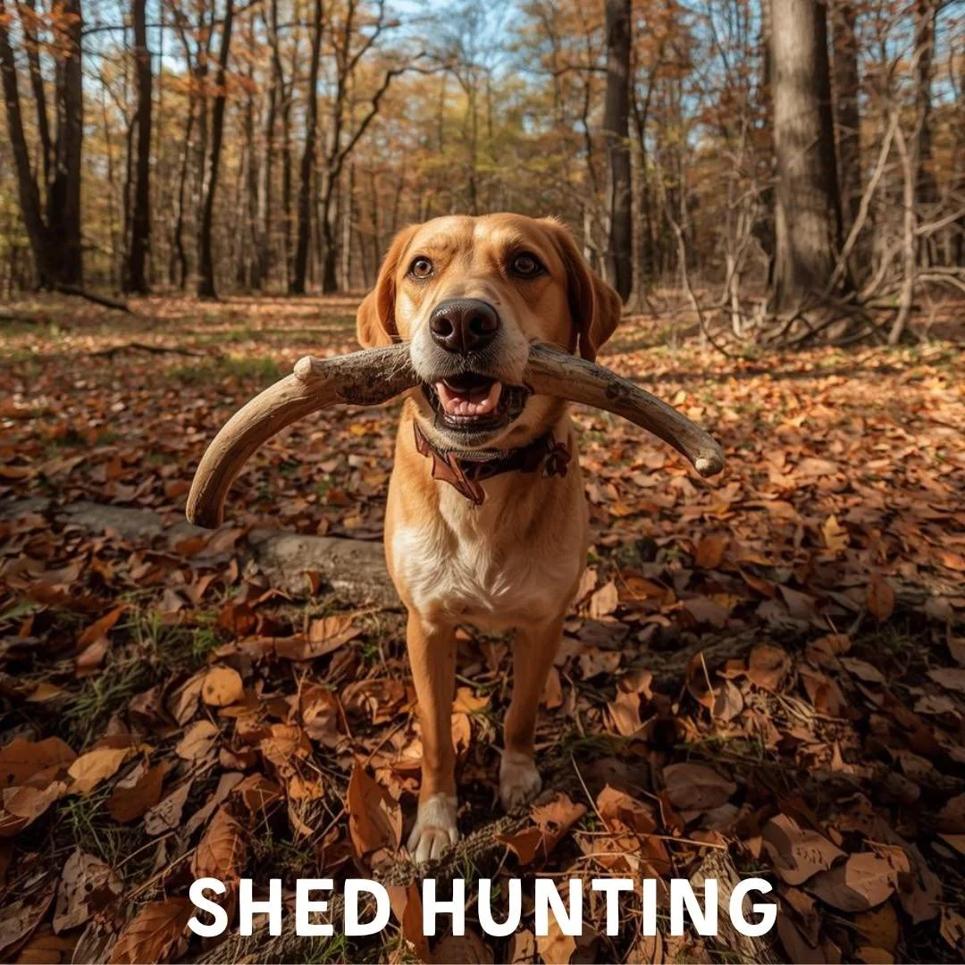Join us this Saturday for some outdoor fun and give shed hunting a try 🦌 &mdash; a sport where your dog learns to sniff out and retrieve naturally shed deer antlers. 

Drop in this weekend and try it out; if you&rsquo;d like to attend the remaining 