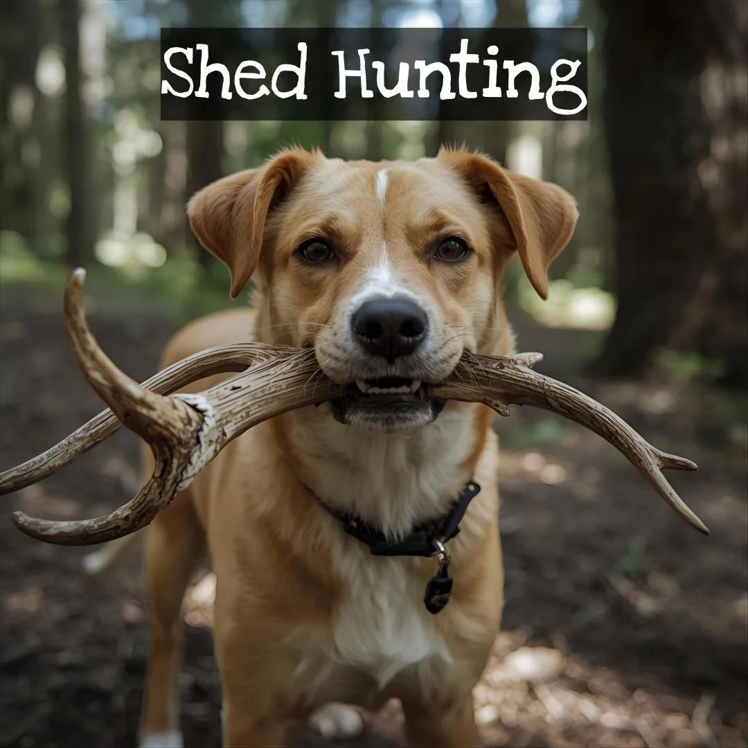 Your last chance to try shed hunting is this weekend! Click this link to join: https://DogologyWNY.as.me/ShedHunting2025