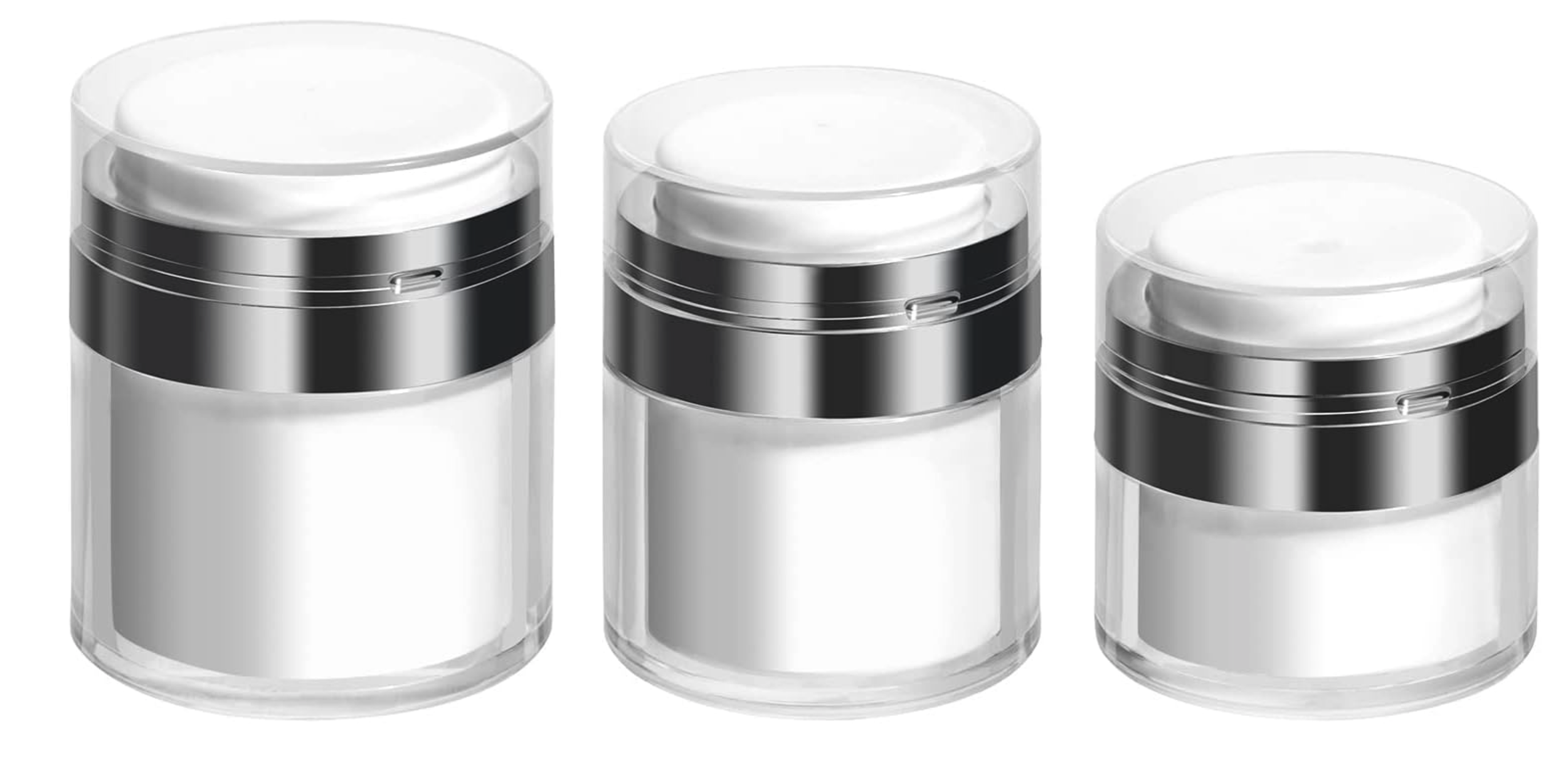 airless pump bottles for cosmetics