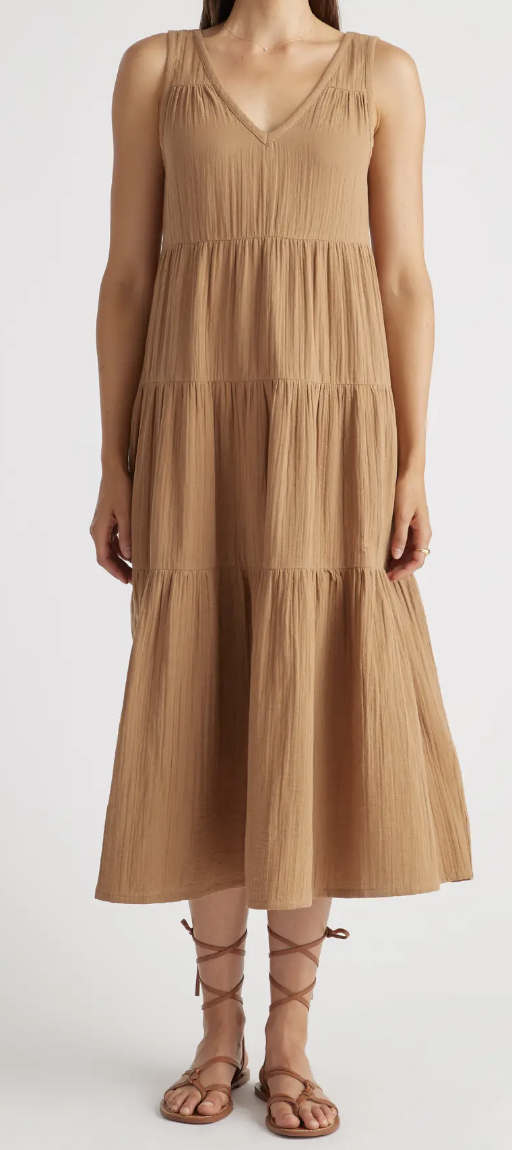 Quince Gauze Maxi Dress