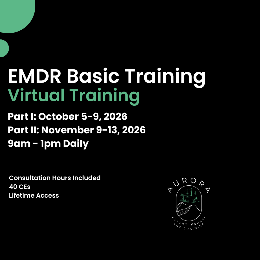 EMDR Basic Training - Virtual; October/November 2026