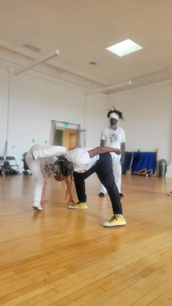 Private Capoeira de Angola training sessions with Mestre Themba Mashama and members of the N'gola Preto Velho community. 