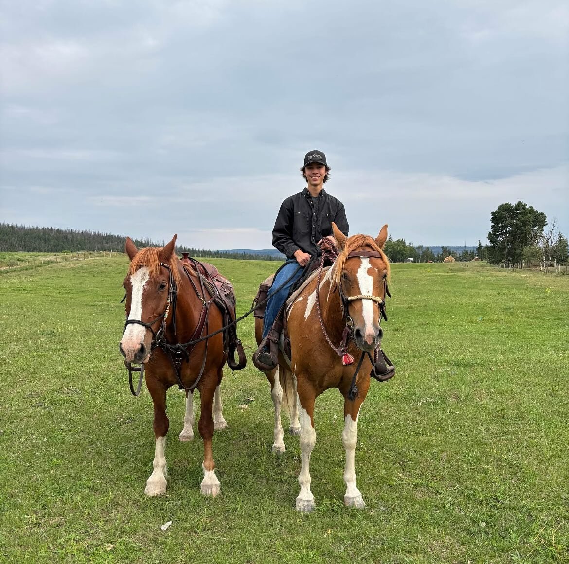 Saddle Up! Good looking bunch! #ranch #farm #horse #cow #beef #chilcotin #britishcolumbia
