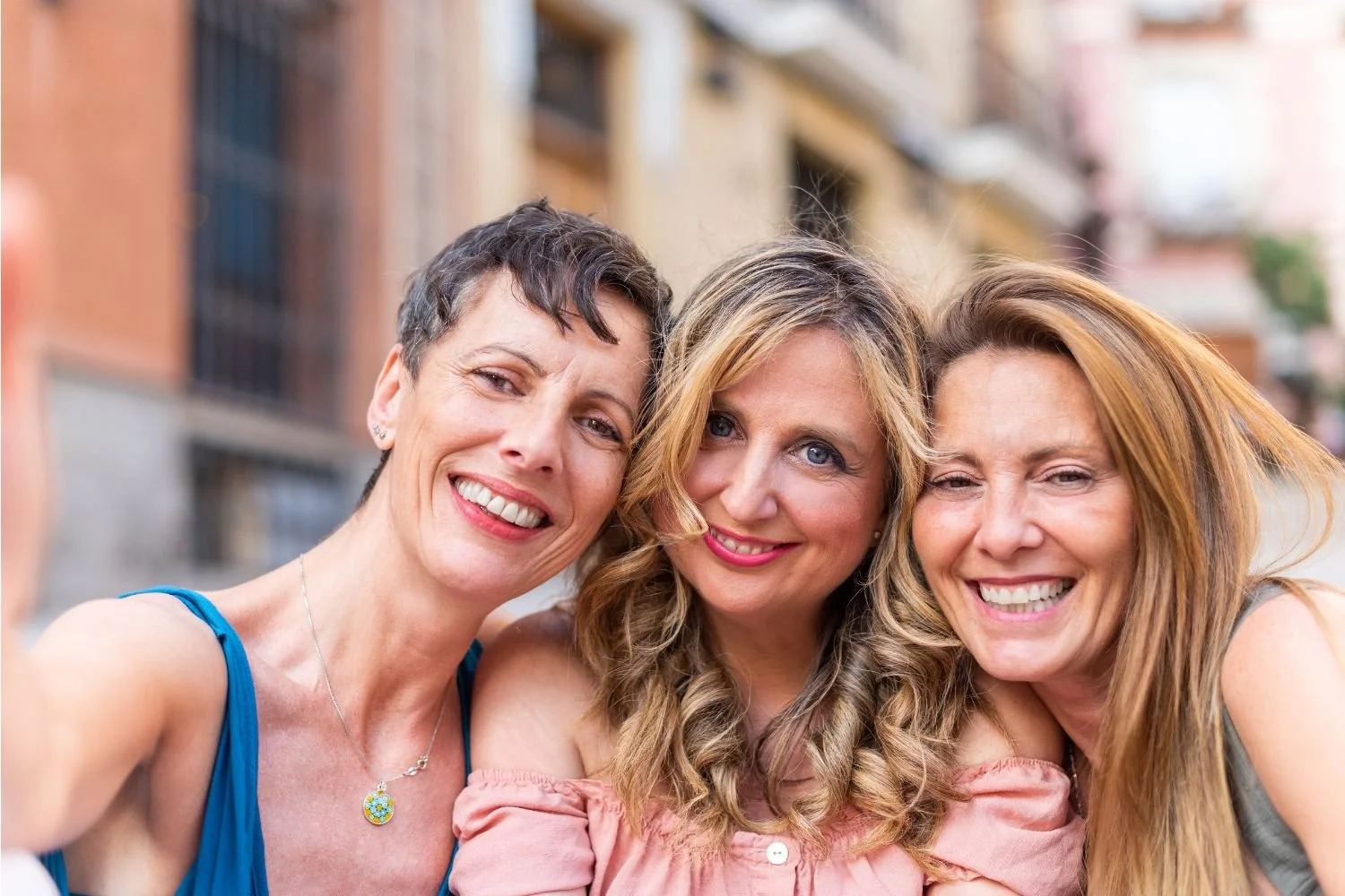 Friends together in midlife