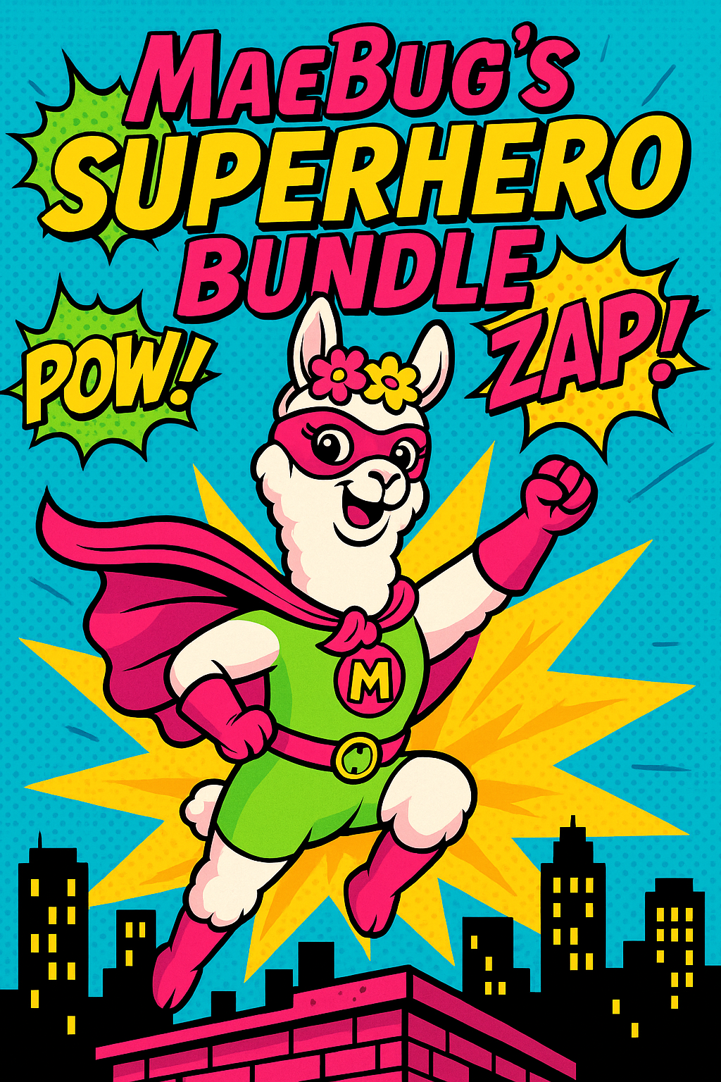 MaeBug's Superhero Bundle - Regular Loaded Tea Mix Packs - 32oz / 40 oz size