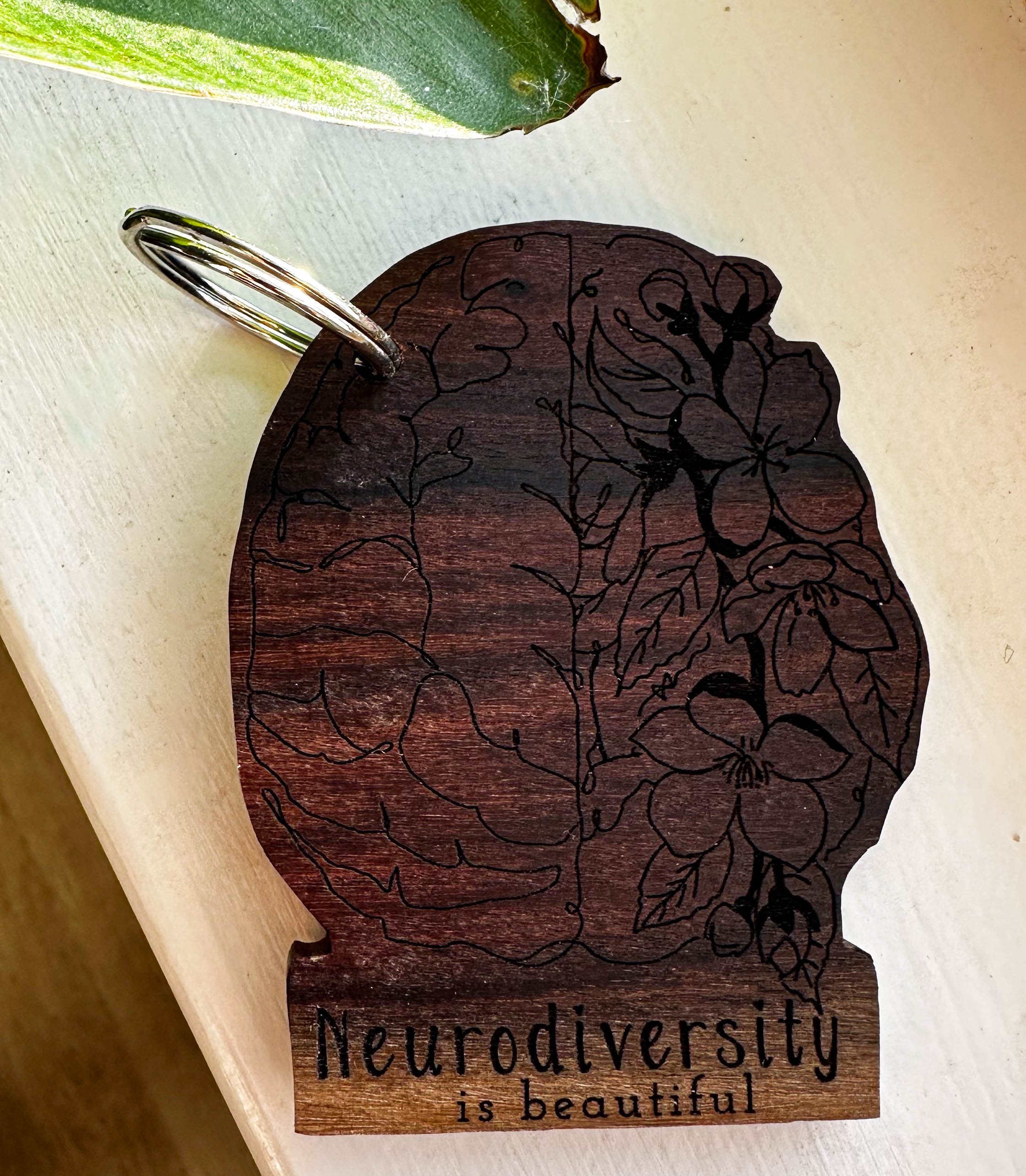 Neurodiversity Keychain