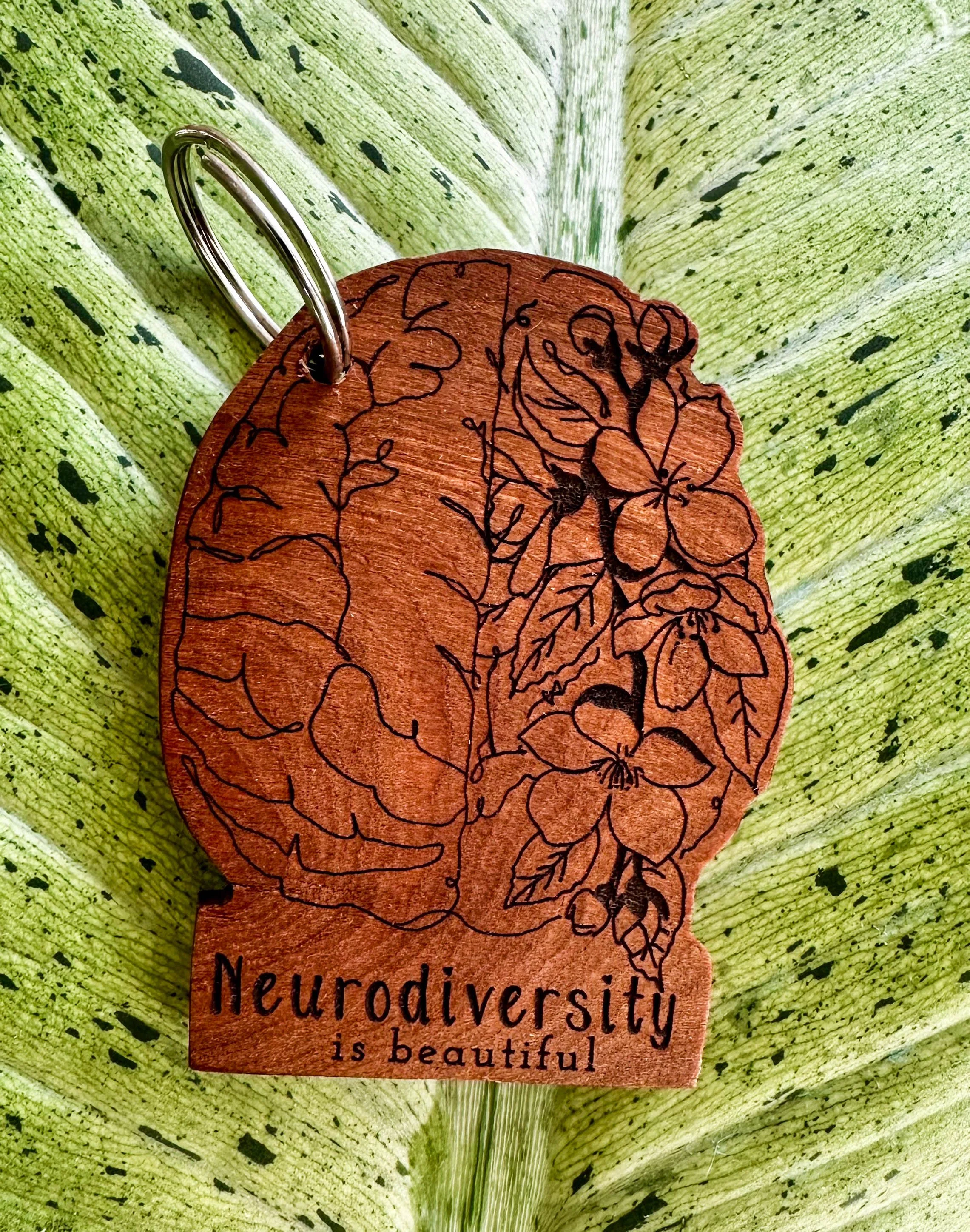 Neurodiversity Keychain