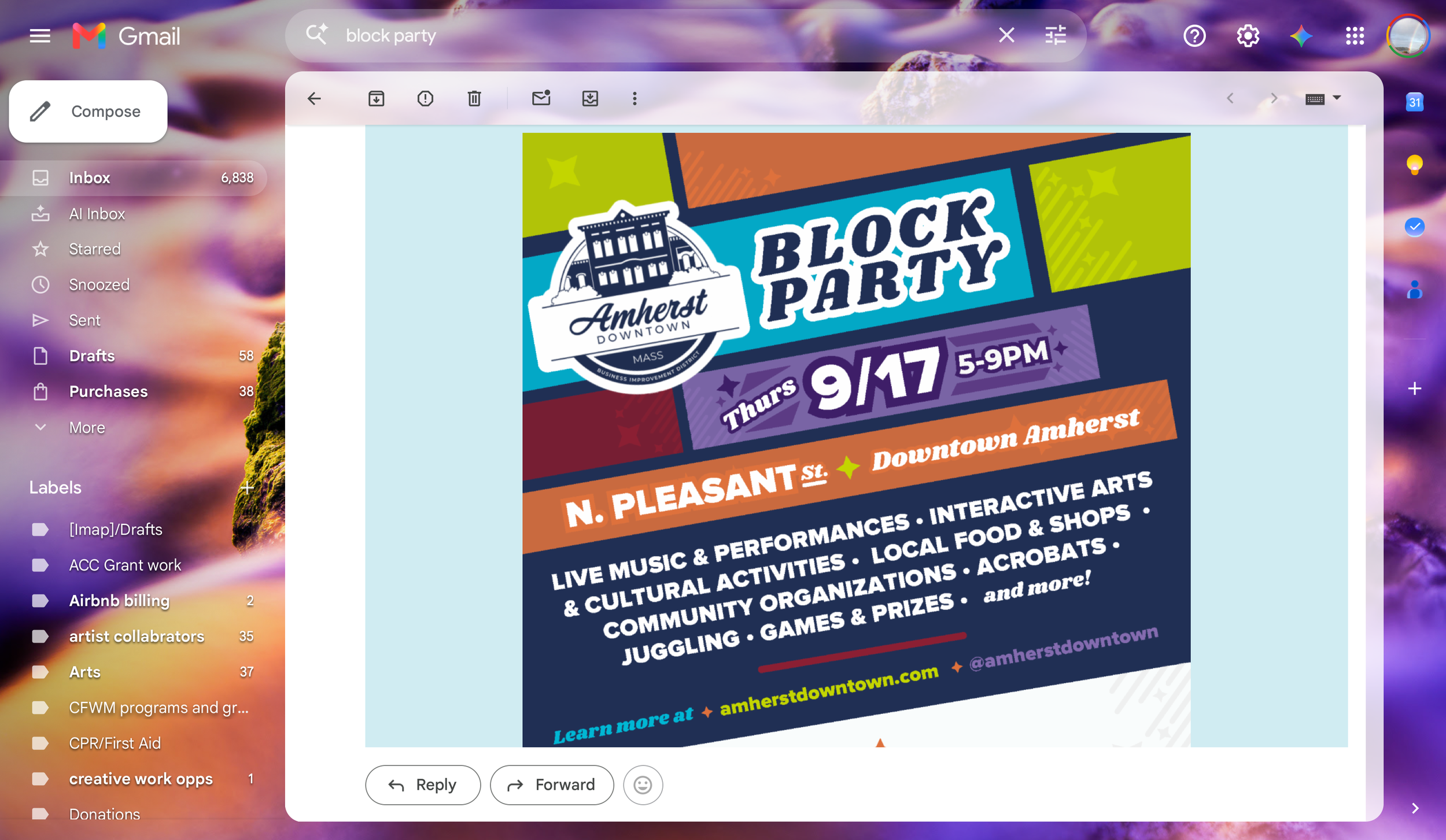 Amherst Block Party: (Copy)