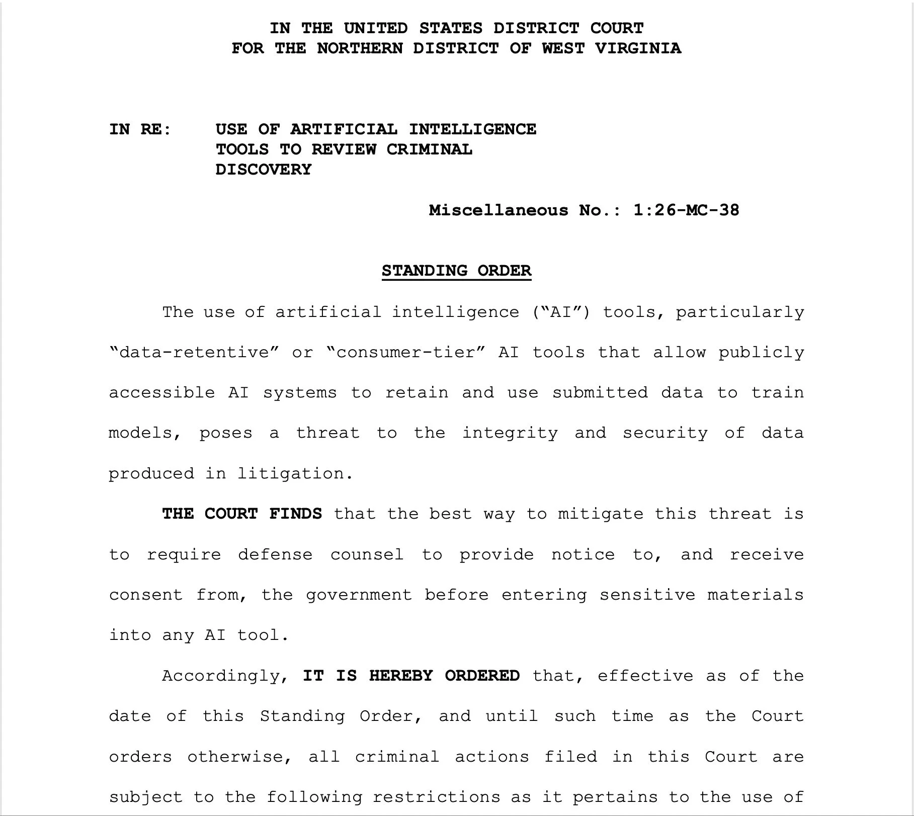 The Next AI Issue in Criminal Cases