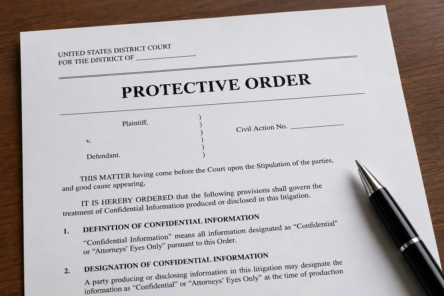 The Protection Should Follow the Material