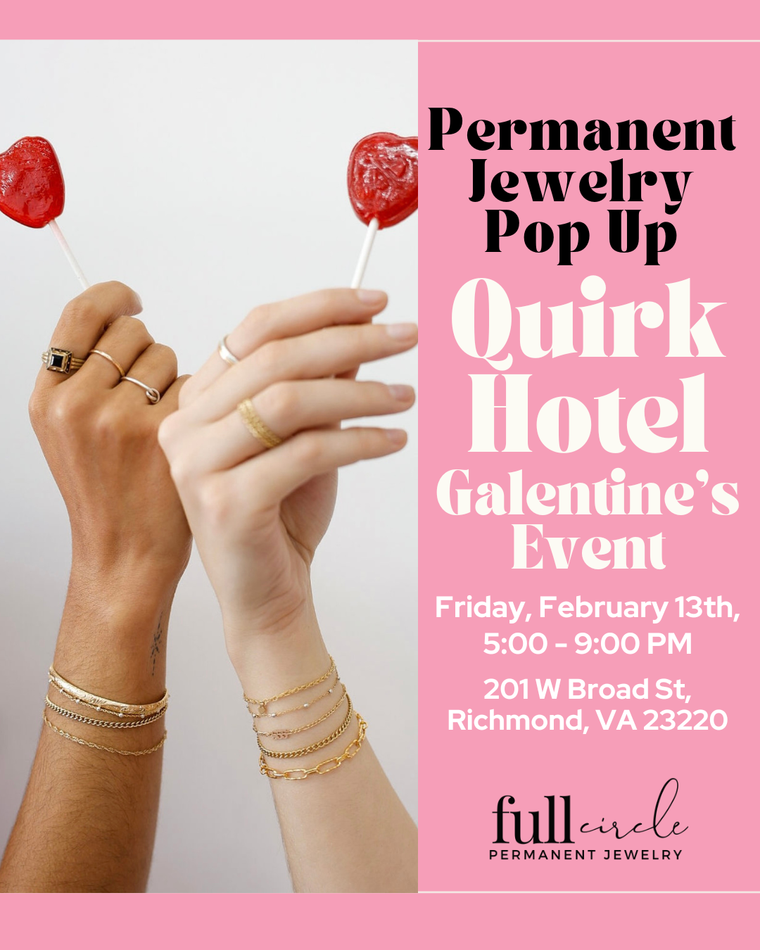 Quirk Hotel- Galentine's Event