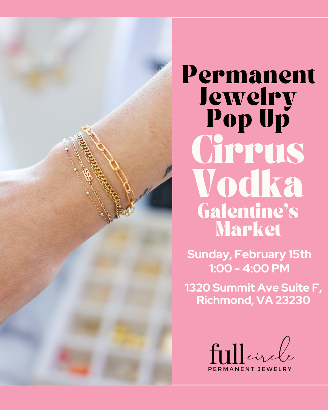 Cirrus Vodka Galentine's Market