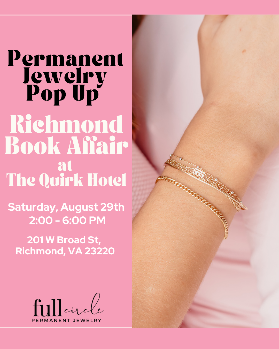 Richmond Book Affair - The Quirk Hotel