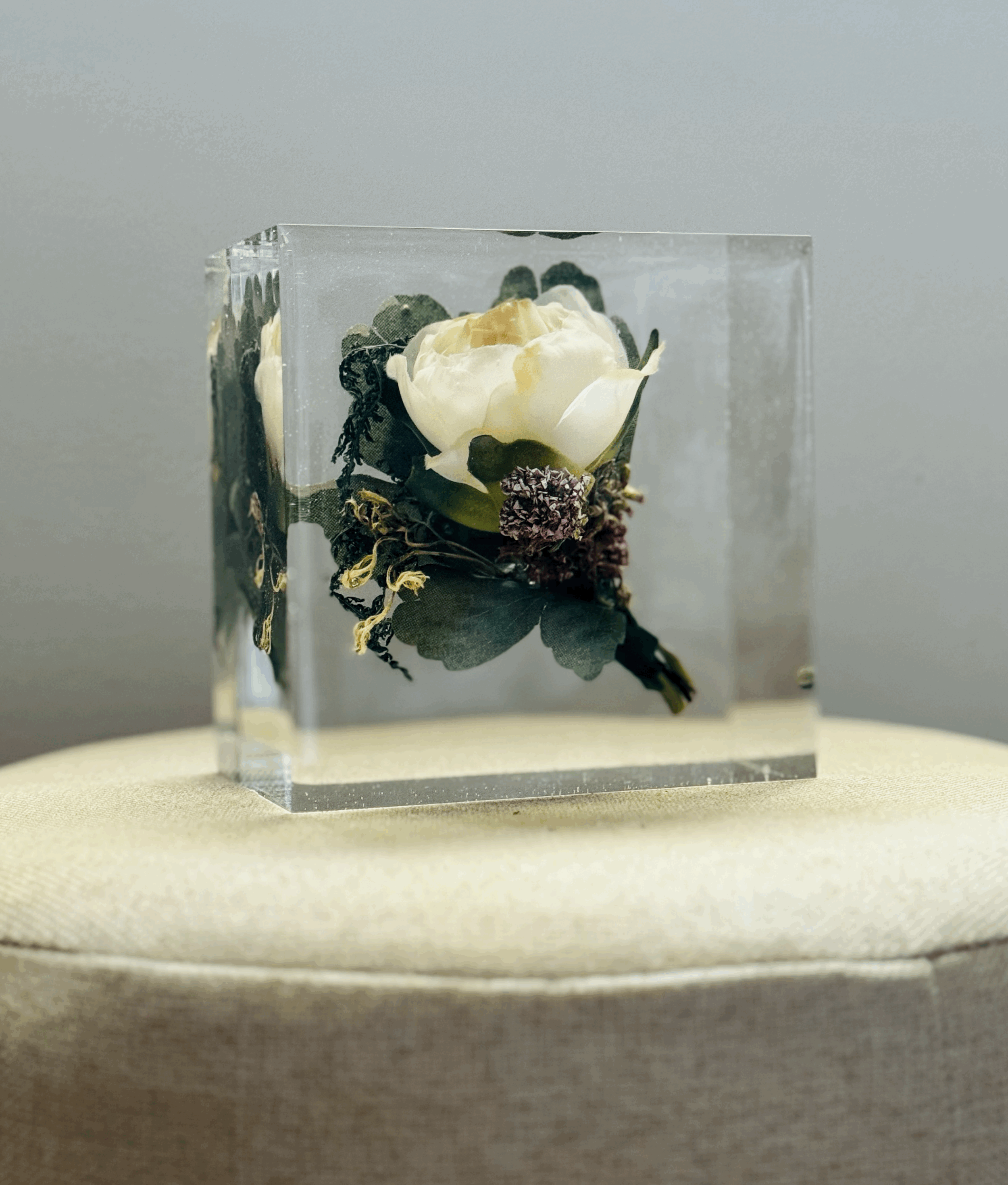 Floral Preservation Block (4"x4")