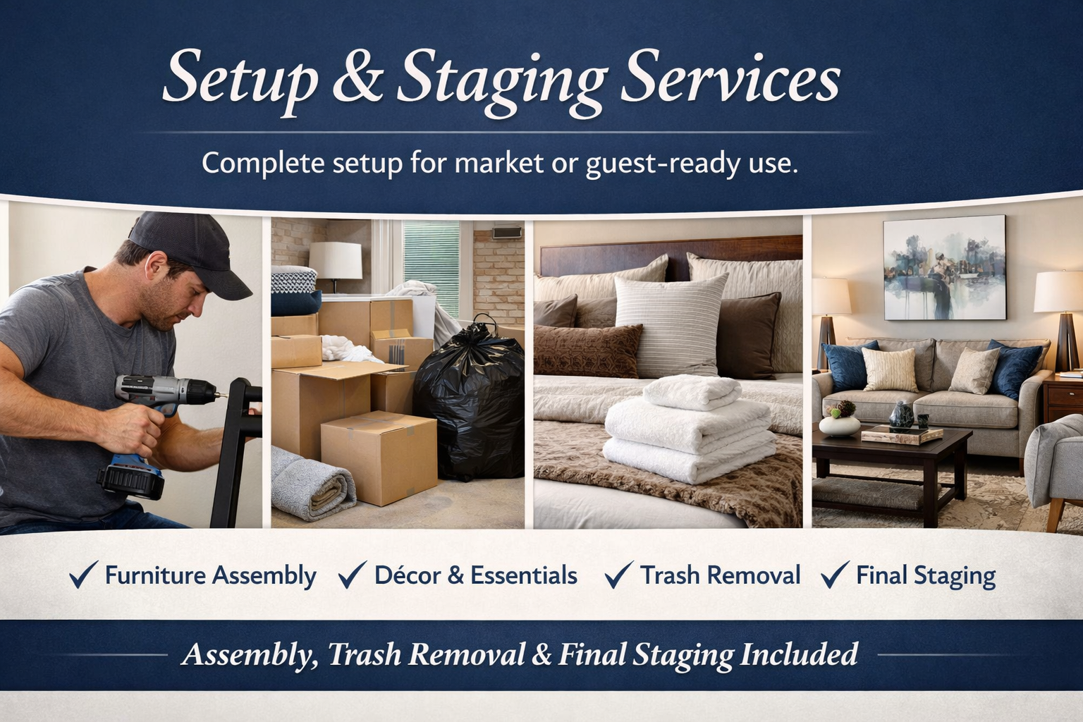 Setup & Staging Services