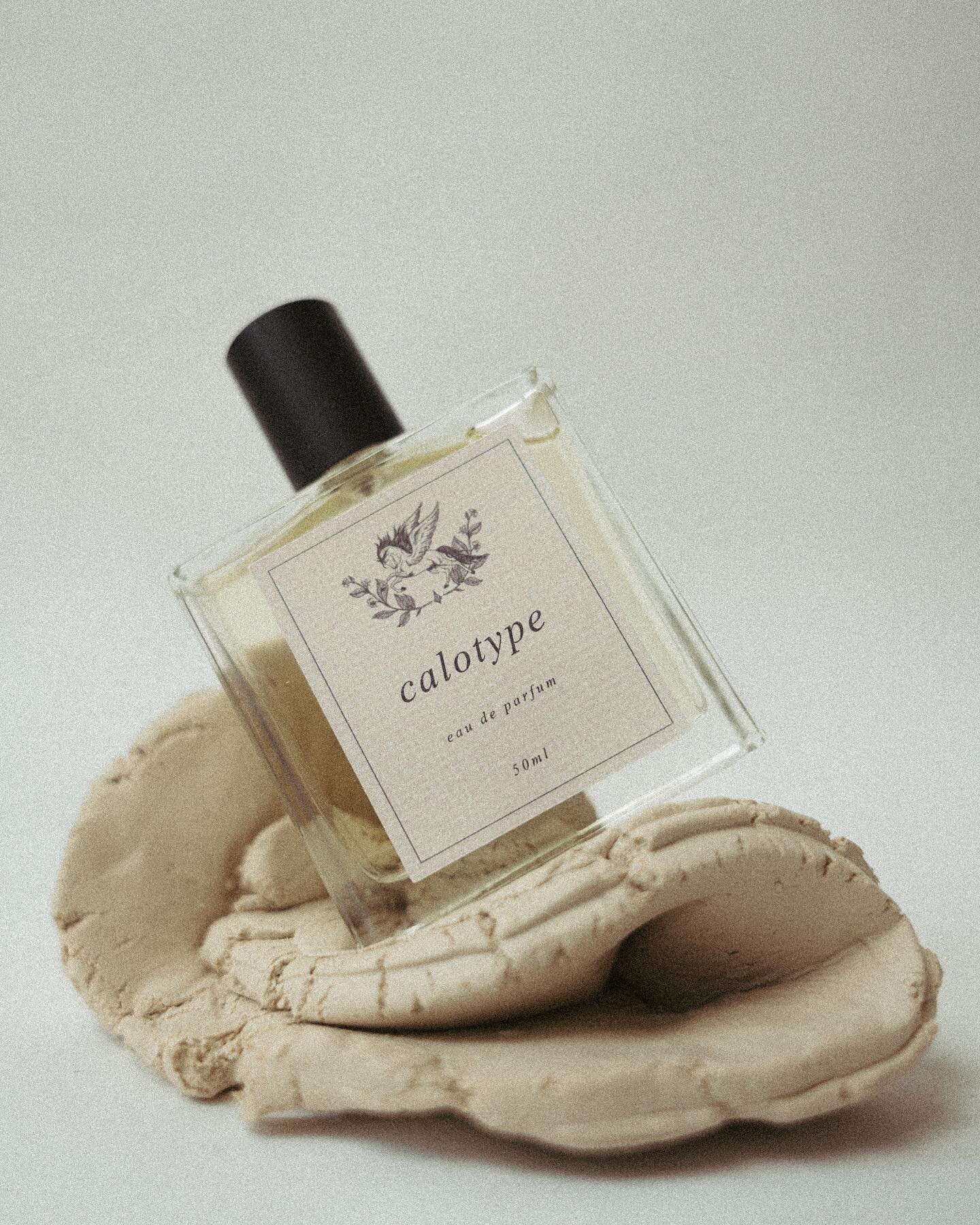 Some perfumes are people, others are places. Calotype is a feeling.

Truthfully, it was inspired by the very human experience of having a body and feeling weird about it. Simultaneously feeling like a stranger to it, but also at home in it. Wanting t