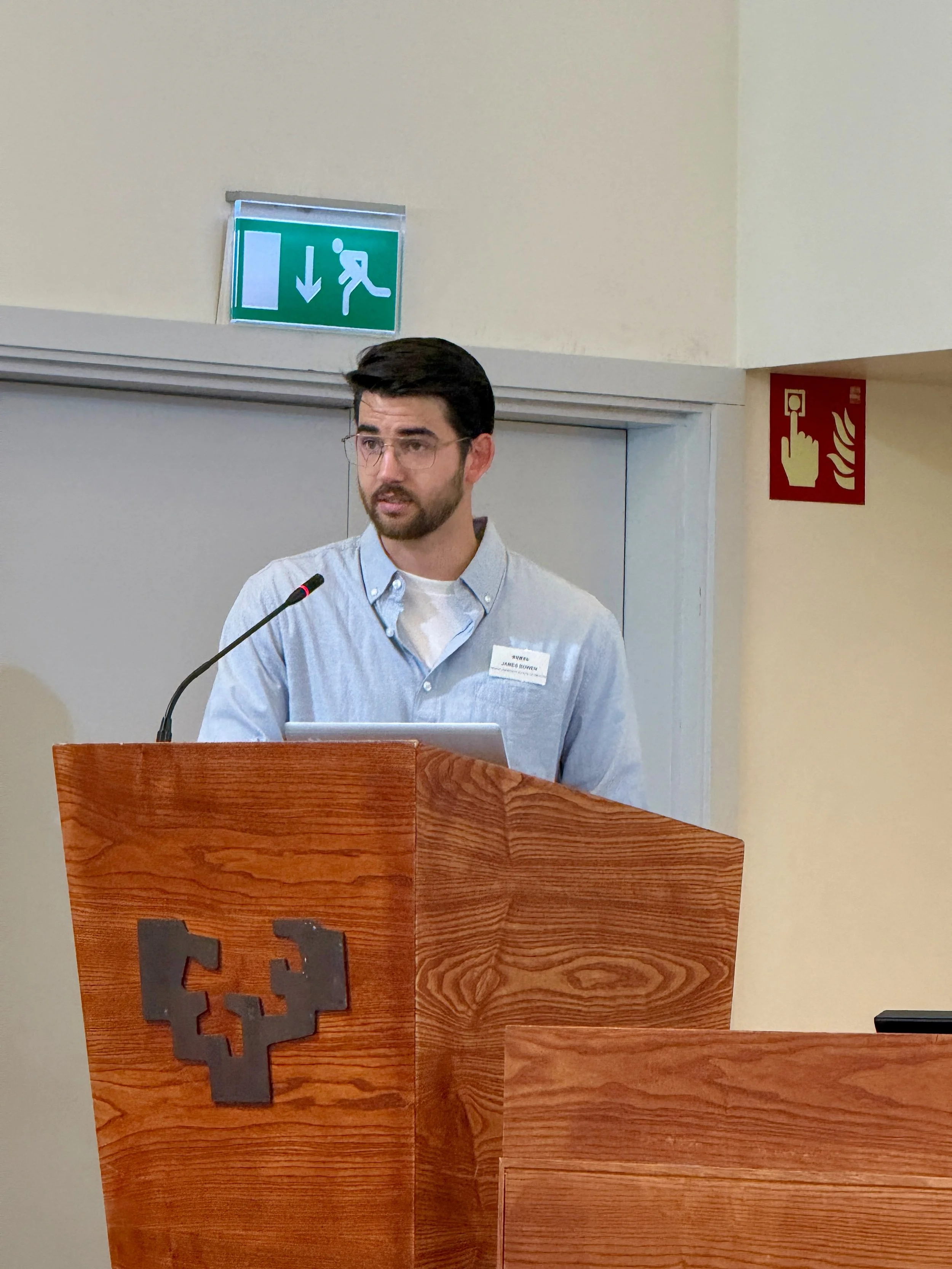 Jame's presenting at Bunya2026