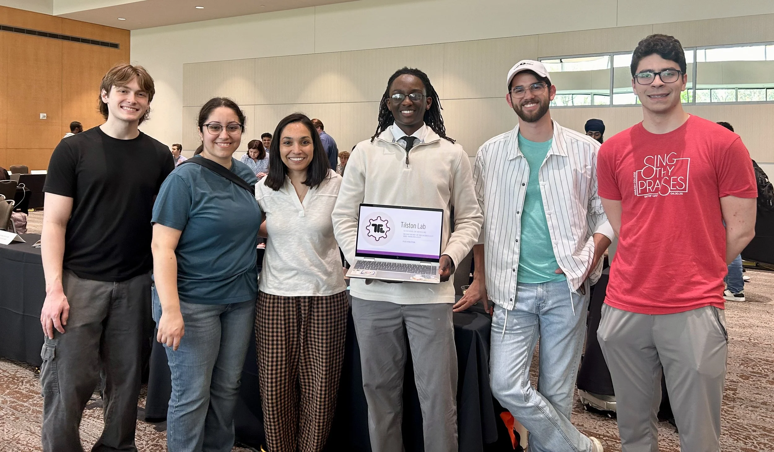 Tilston Lab at Pius's LHSI project showcase, April '26