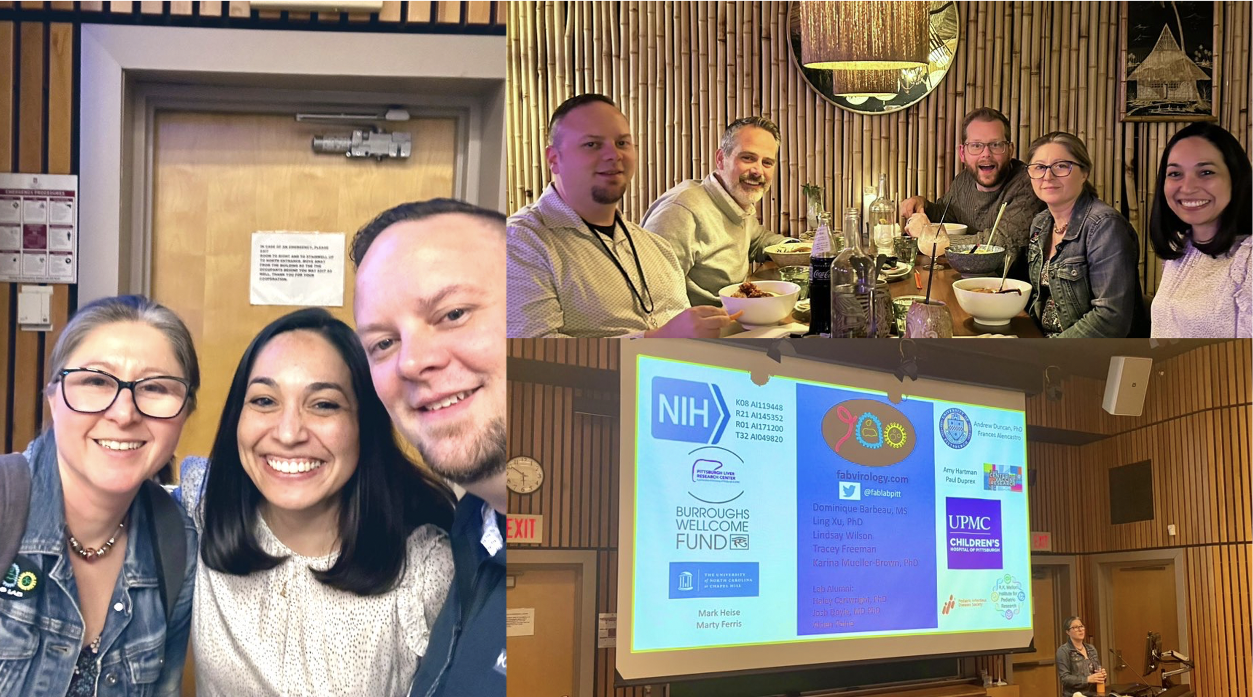 Anita from the Center for Vaccine Research, University of Pittsburgh visited us! Click on the picture to check out the cool work Anita's lab does! (7th March '24)