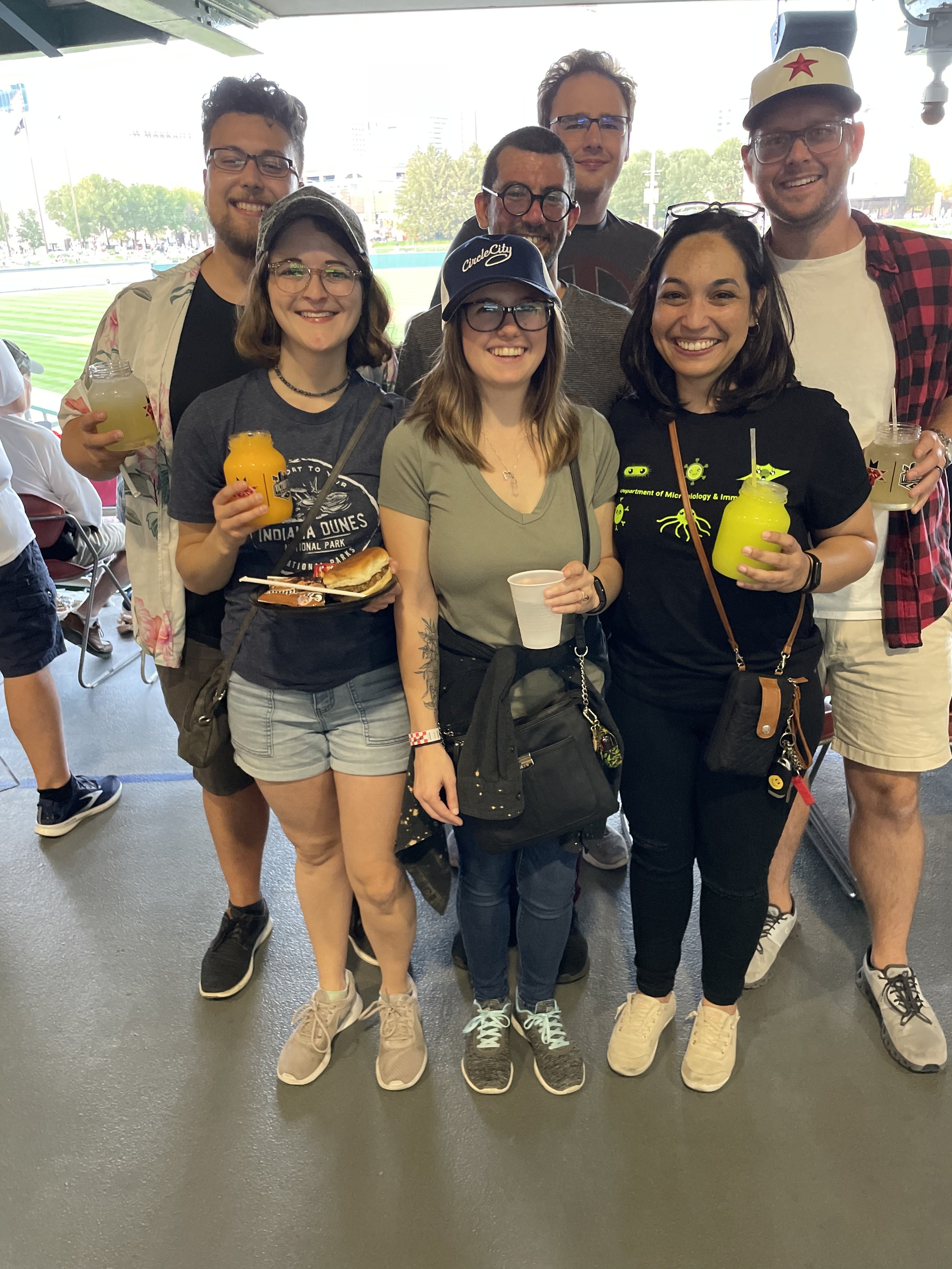 Department picnic and baseball game! Victory Field (22nd Sept '23)