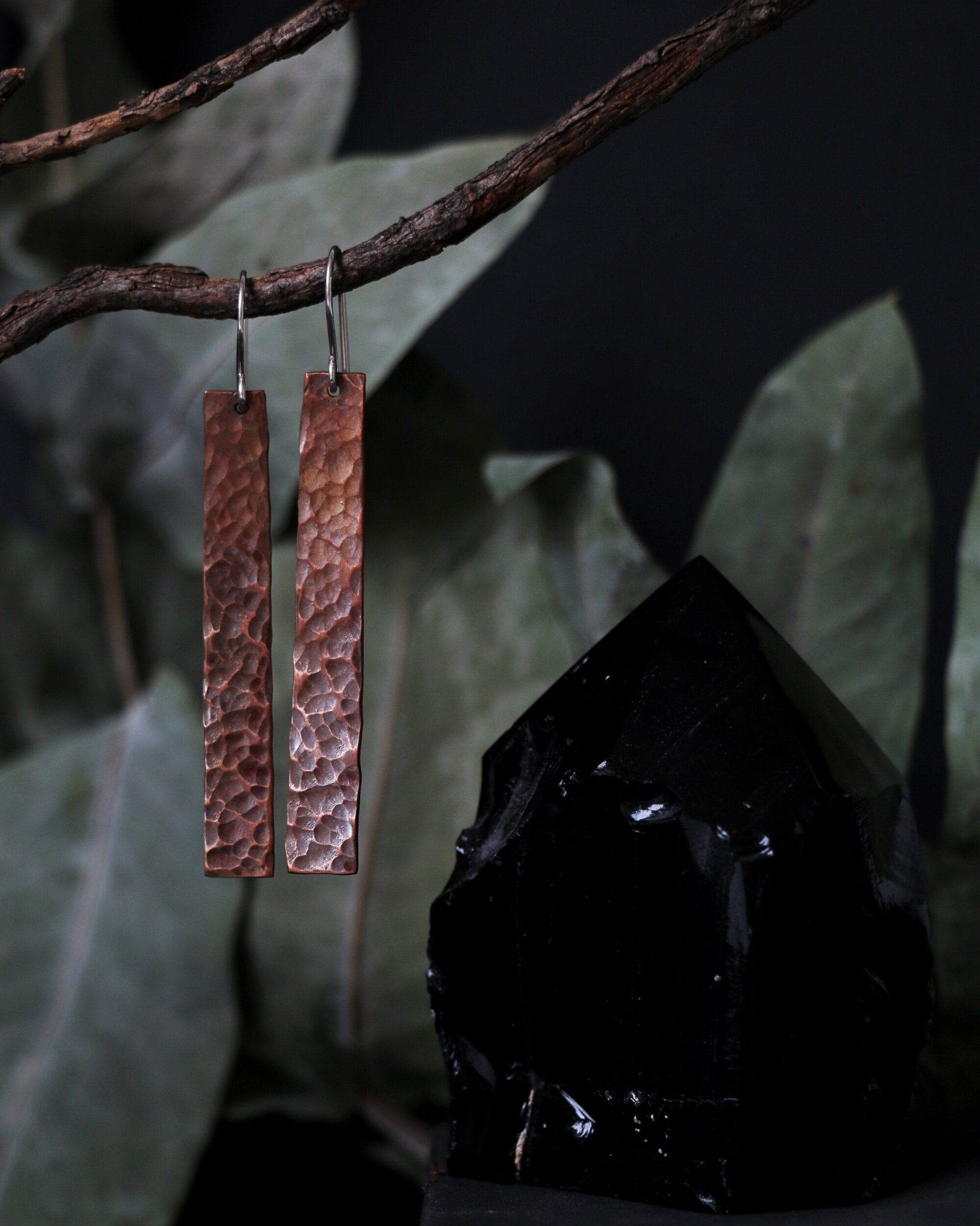 Freyja Earrings - Copper