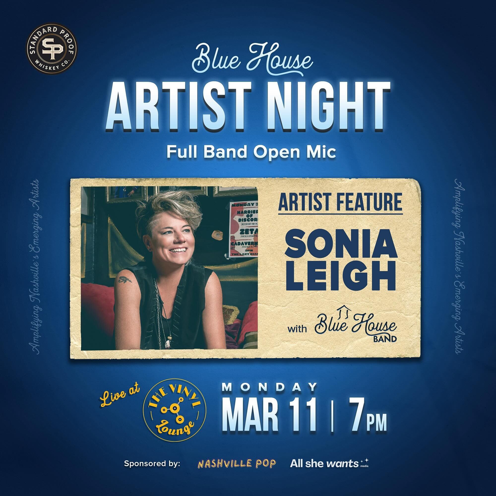 This week we are featuring an incredible talent: hit songwriter @sonialeigh. Sonia spans genres of Americana, Rock and Pop. Her single &ldquo;My Name is Money&rdquo; landed #36 on Billboard Hot 100 and she wrote two #1&rsquo;s with Zac Brown Band! He