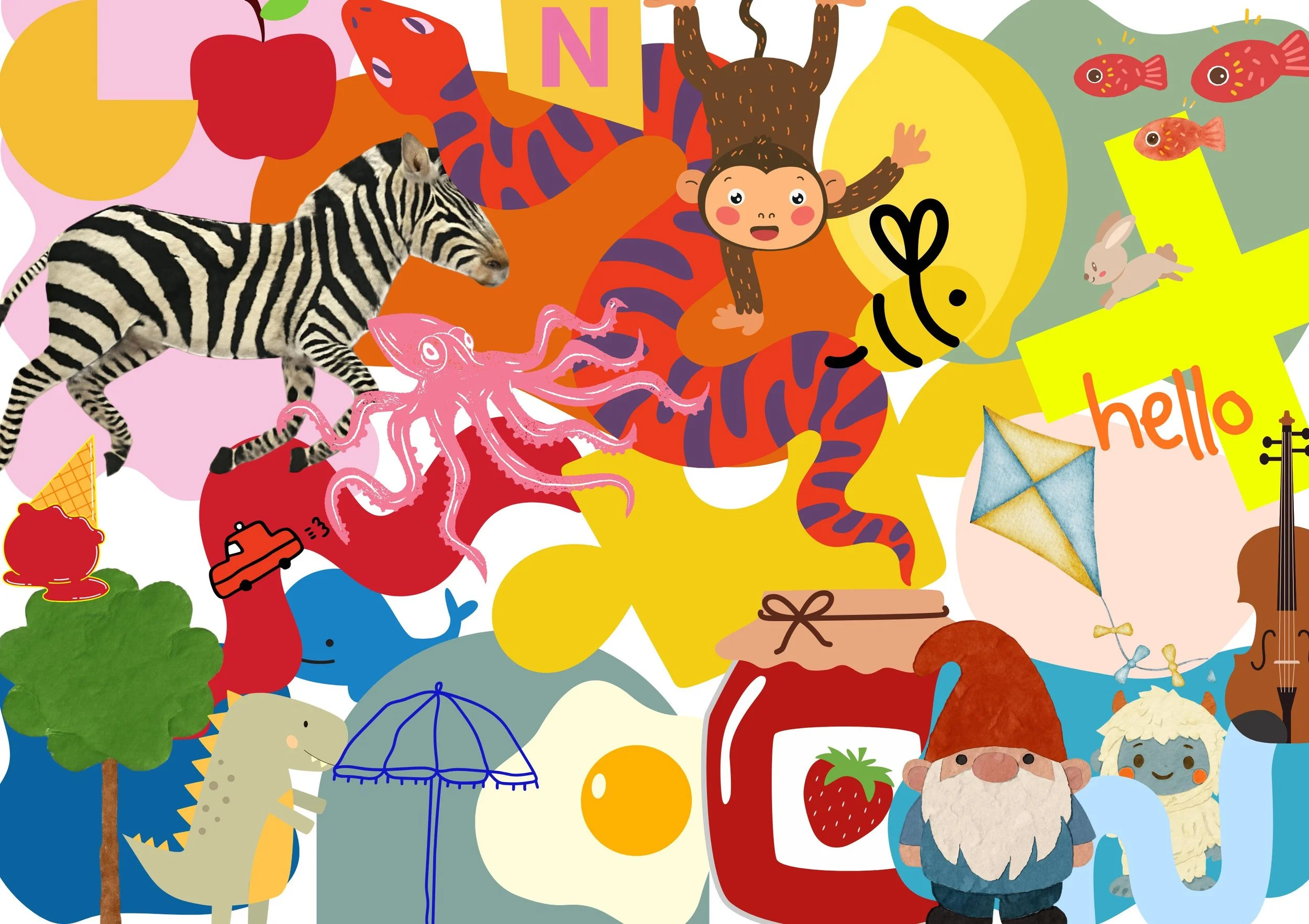 A-Z EYE SPY PRINT #1