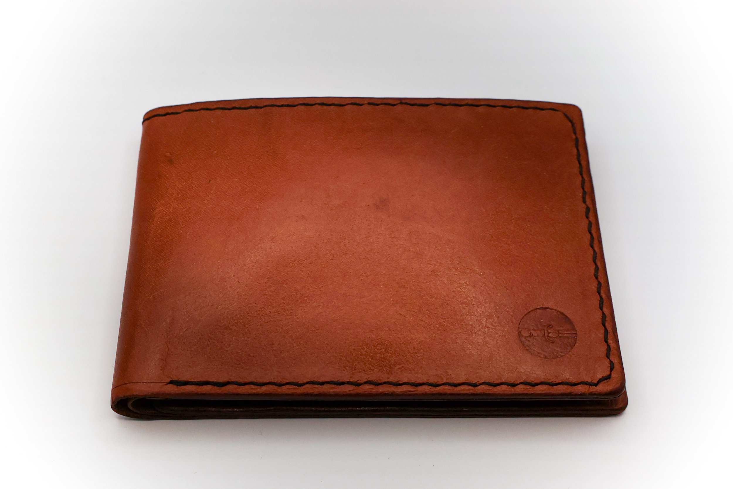 Slim Bi-Fold Cash Wallet - Brown