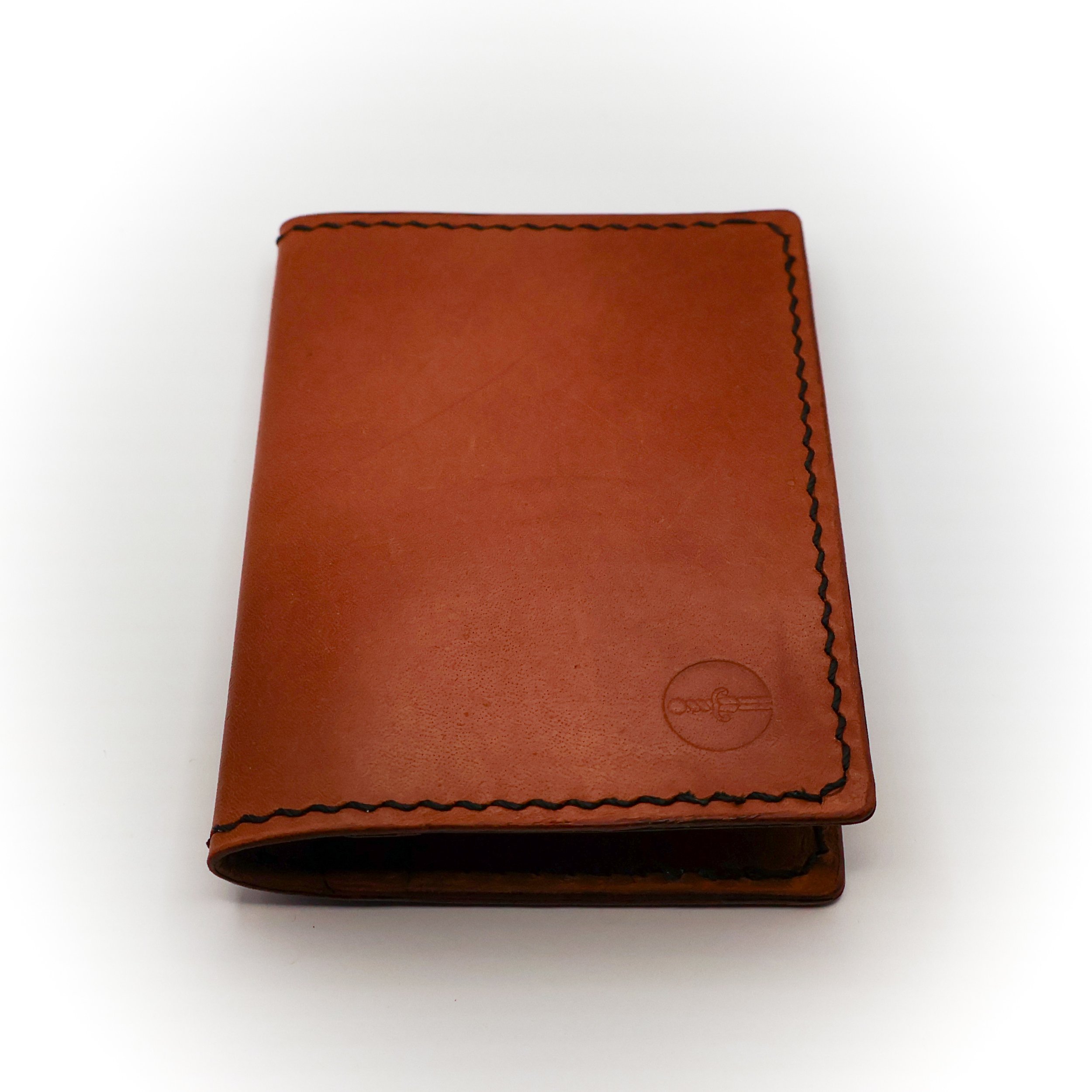 Slim Bi-Fold Card Wallet - Brown