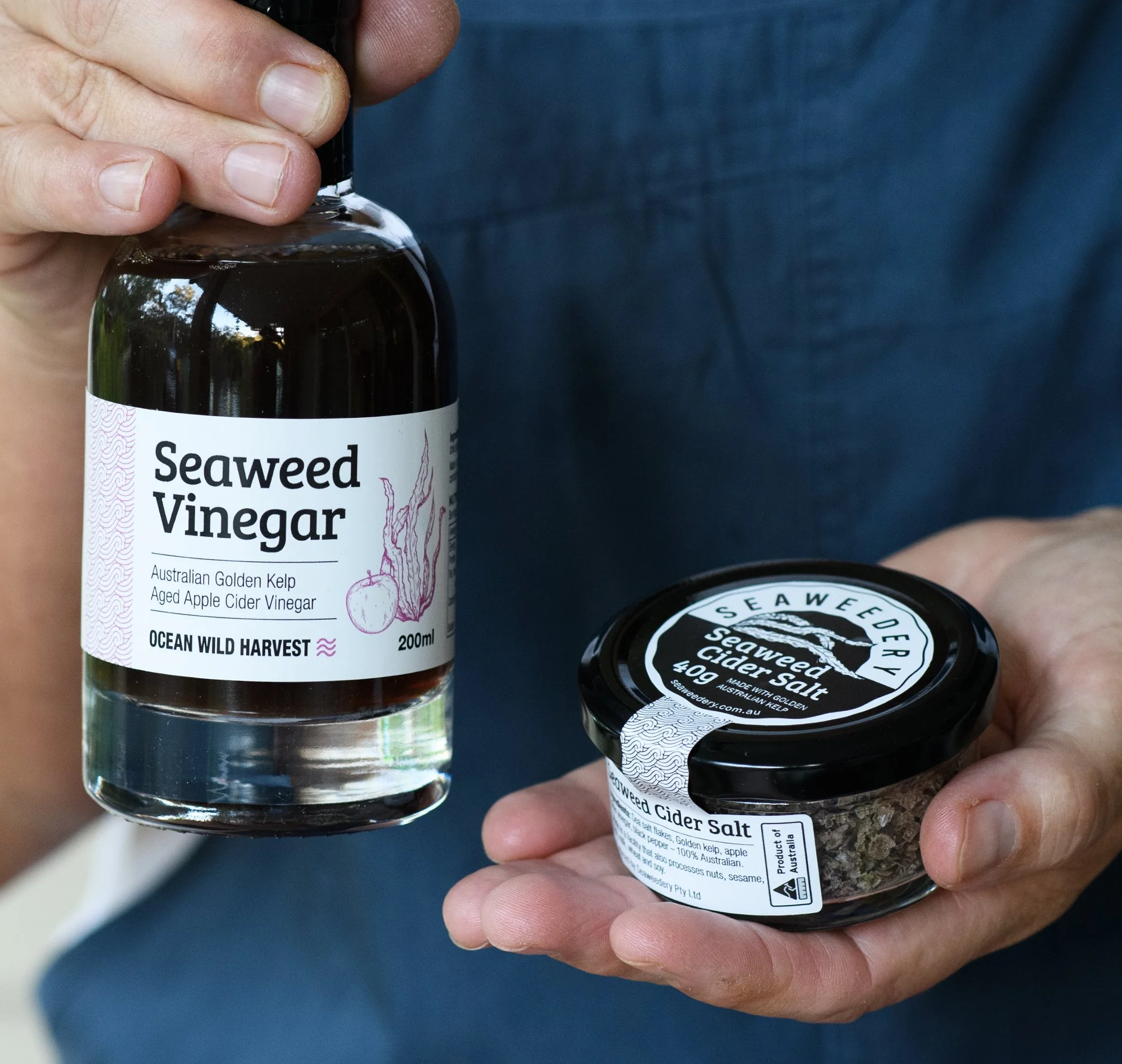 Seaweed Cider Vinegar + Salt bundle