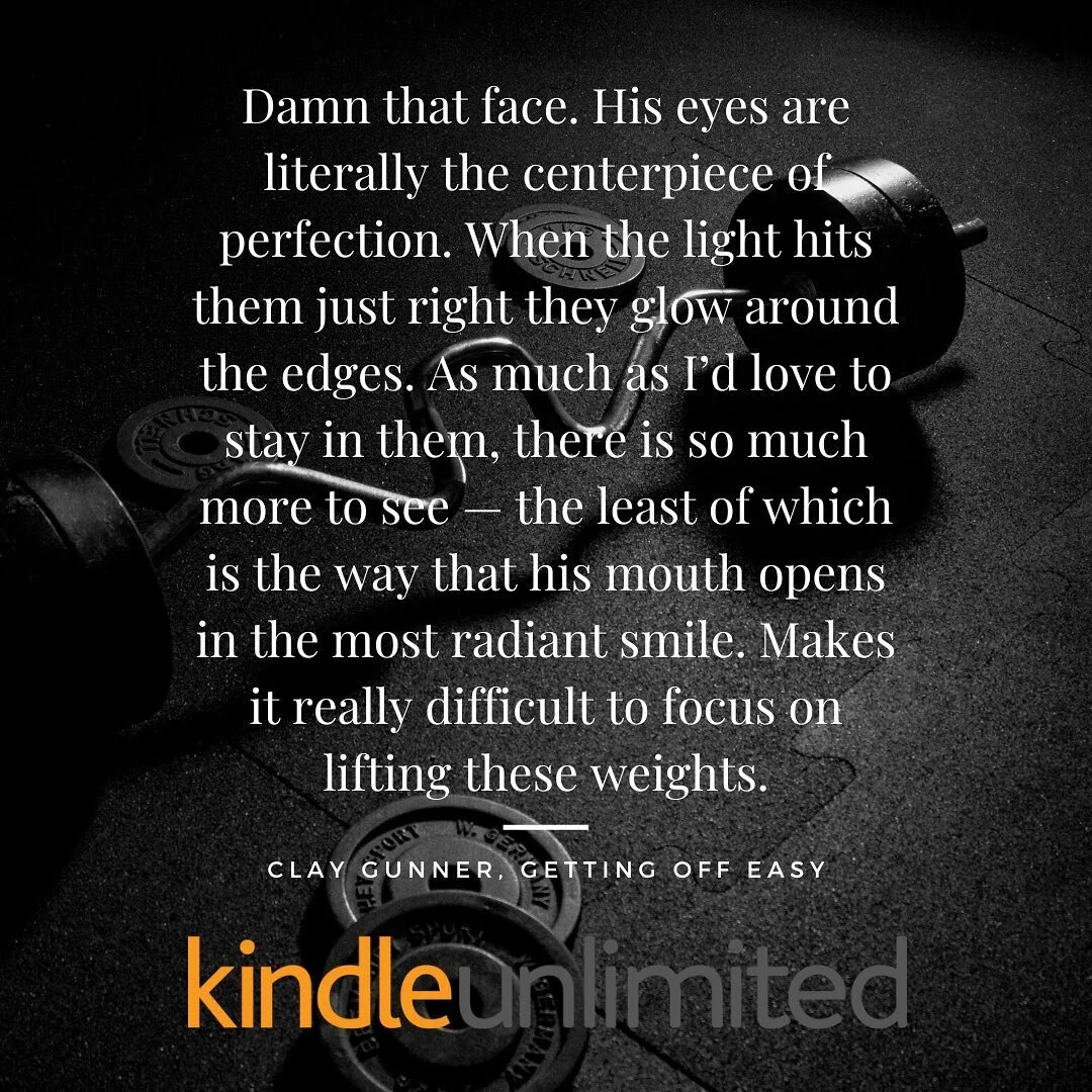 Getting Off Easy by Blake Taylor.
Read for free in Kindle Unlimited!
#mmromance #mmromancebooks #gayromance #gayromanceshortstory #gayauthor #instagay #gaycubsandscruff #kindleunlimited #kindleunlimitedromance