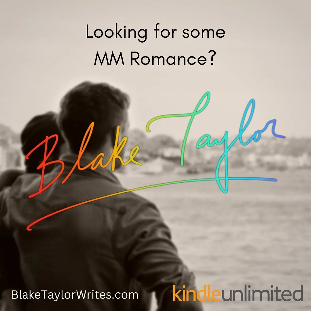 #mmromance #mmromancebooks #gayromance #gayromanceshortstory #gayauthor #instagay #gaycubsandscruff #kindleunlimited #kindleunlimitedromance #lgbtq🌈 #lgbt #gayboys #amwritinggayromance #amwritingromance #maineromance 

BlakeTaylorWrites.com