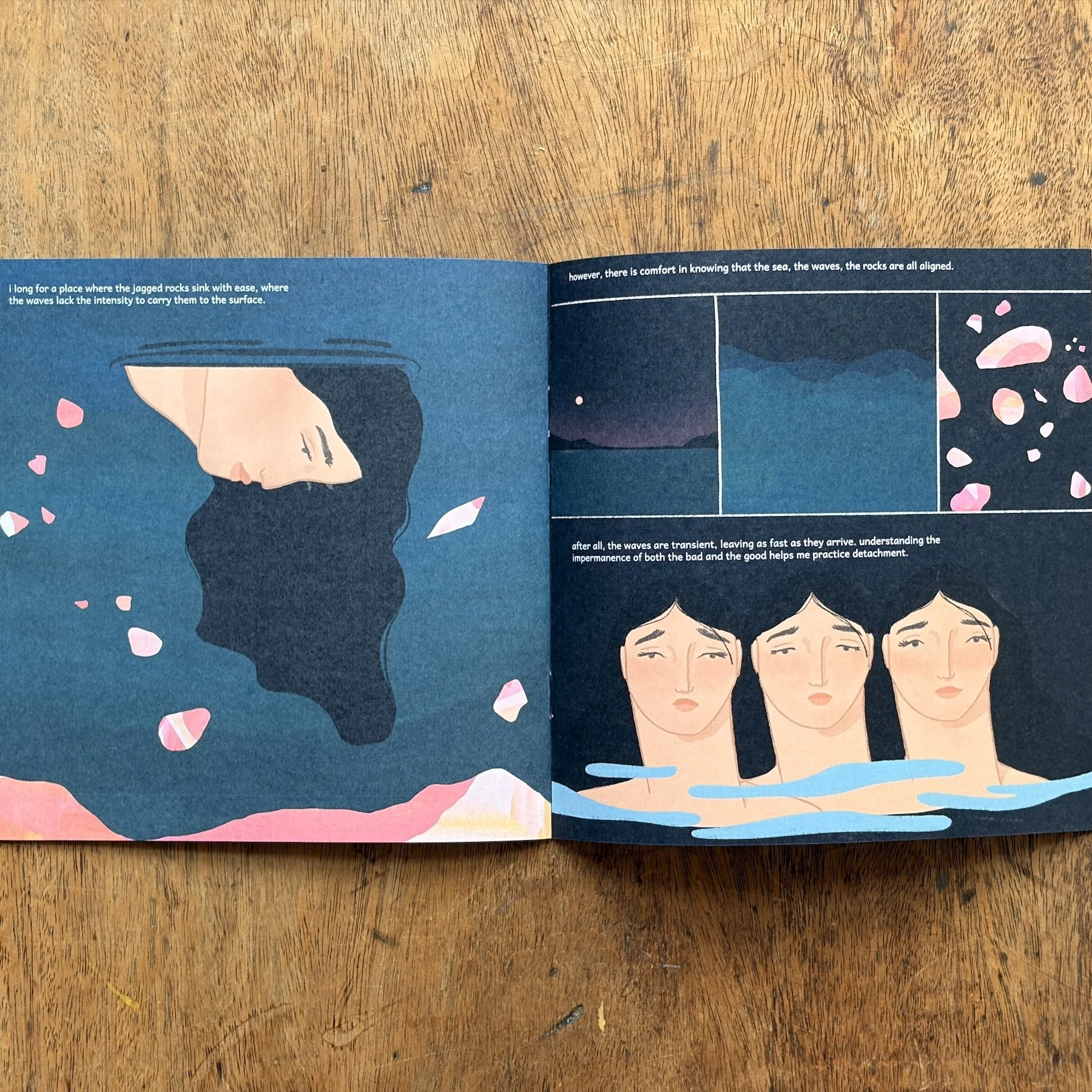 my mind is a sea - zine