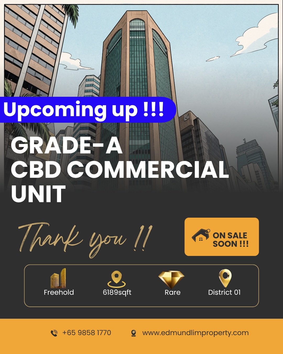 🌟 𝗗𝗲𝗲𝗽𝗹𝘆 𝗚𝗿𝗮𝘁𝗲𝗳𝘂𝗹 𝗳𝗼𝗿 𝘁𝗵𝗲 𝗧𝗿𝘂𝘀𝘁 𝗮𝗻𝗱 𝗖𝗼𝗻𝗳𝗶𝗱𝗲𝗻𝗰𝗲! 🏢🤝📈

In the world of real estate, building strong relationships and delivering results means everything. I want to take a moment to express my heartfelt appreci